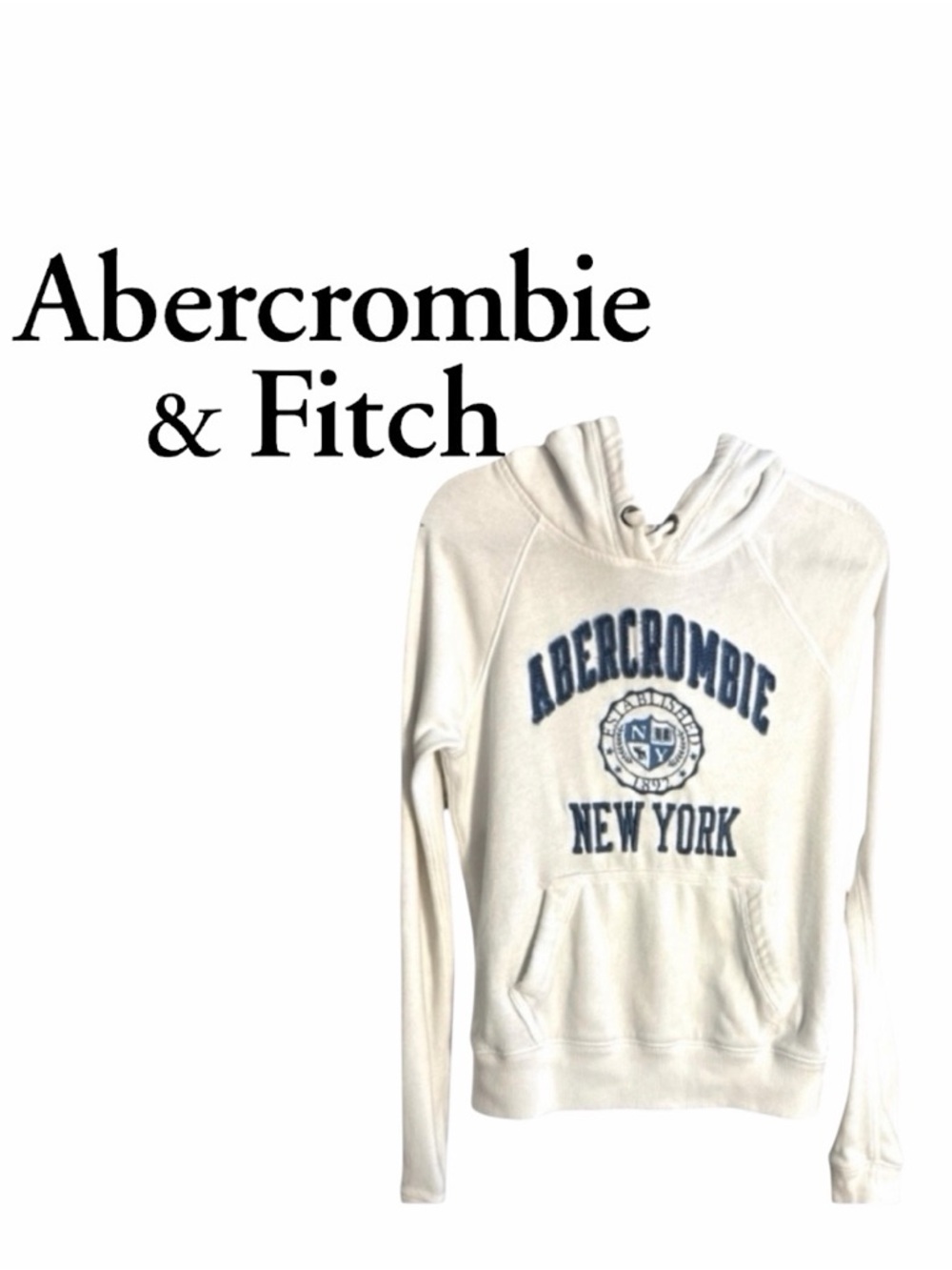 A&F | White Hoodie
